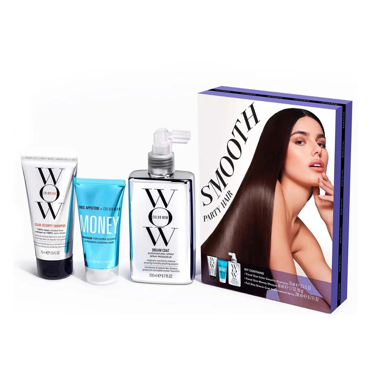 Color Wow Smooth Party Hair Gift Set