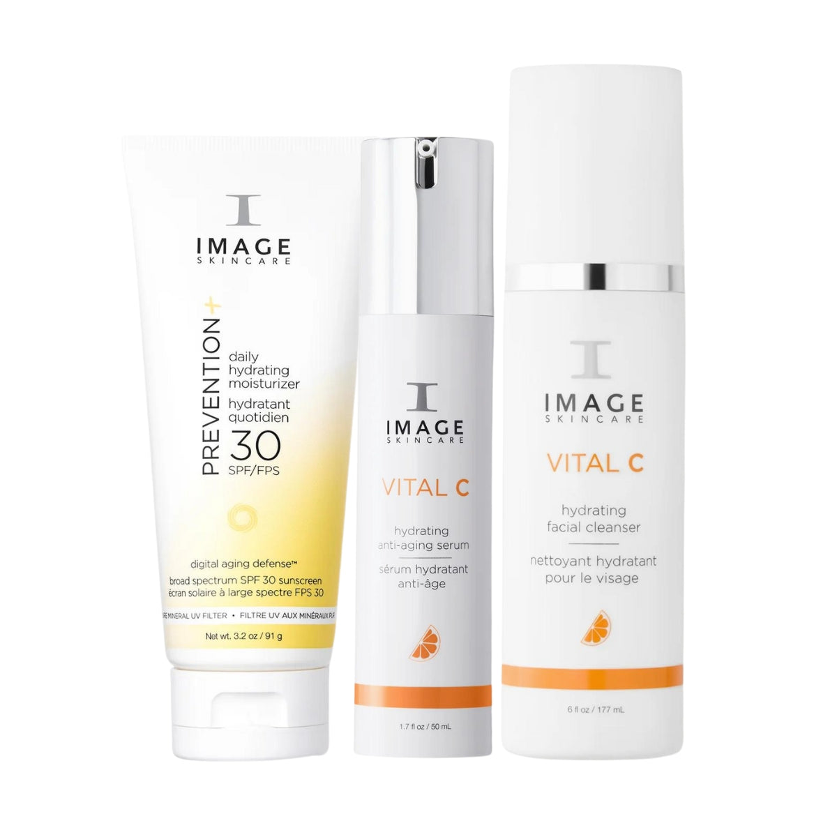 IMAGE Skincare Protect & Glow Vital C Trio Solution Bundle