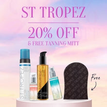 20% off St Tropez and FREE Mitt