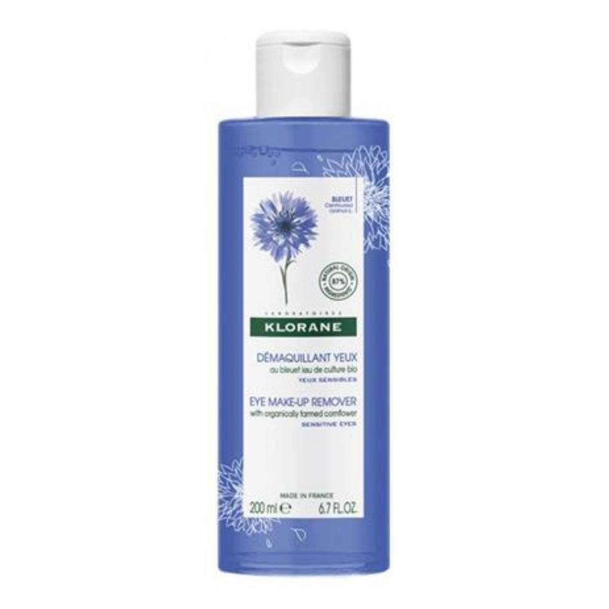 Klorane Soothing Eye Make-Up Remover 200ml. 60% OFF
