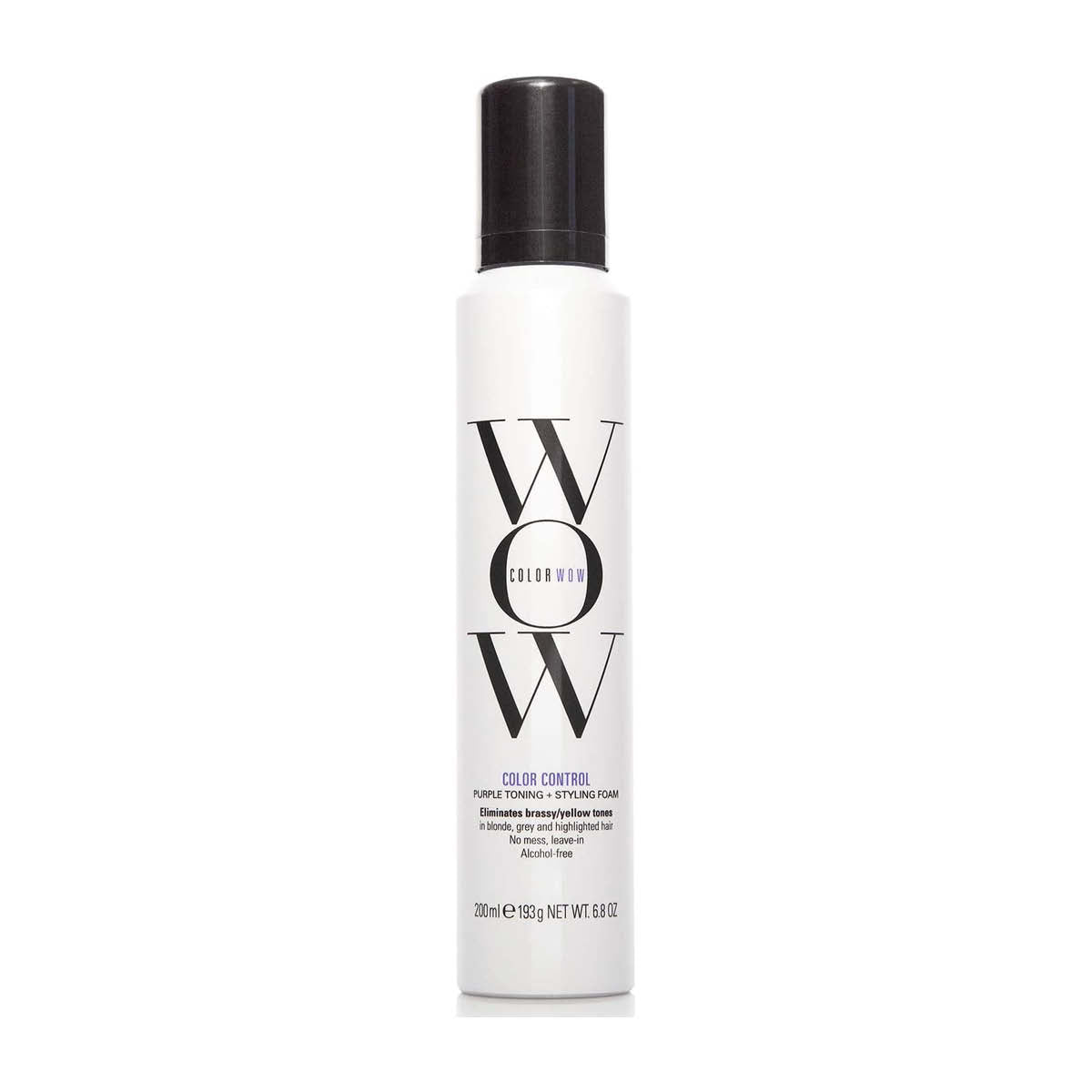 Color Wow Color Control Toning + Styling Foam Mousse Light.
