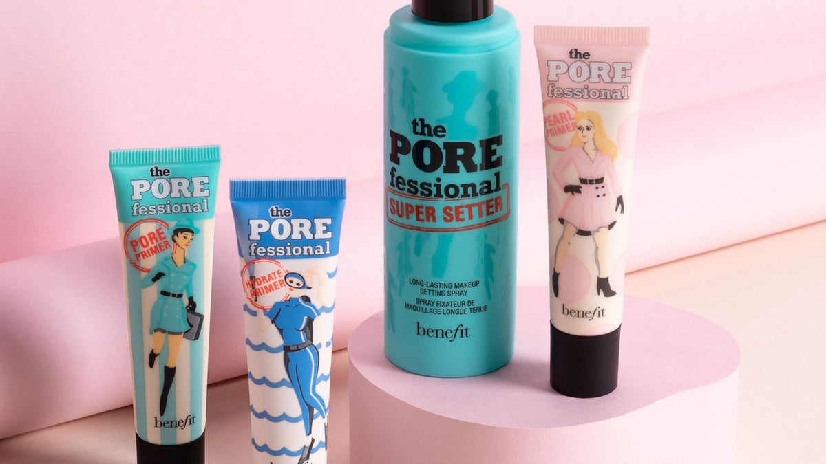 Our must have products from new brand Benefit Cosmetics