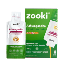 Zooki Liposomal Ashwagandha-Passion Fruit 14s