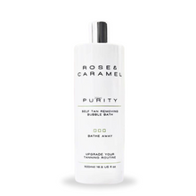 Rose & Caramel Purity Tan Removing Bubble Bath 