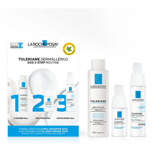 La Roche-Posay Toleriane Dermallergo Sos 3-Step Soothing Kit