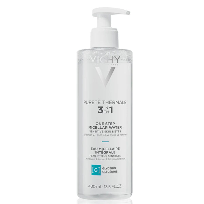 VICHY Pureté Thermale One Step Micellar Water For Sensitive Skin & Eyes 400ml