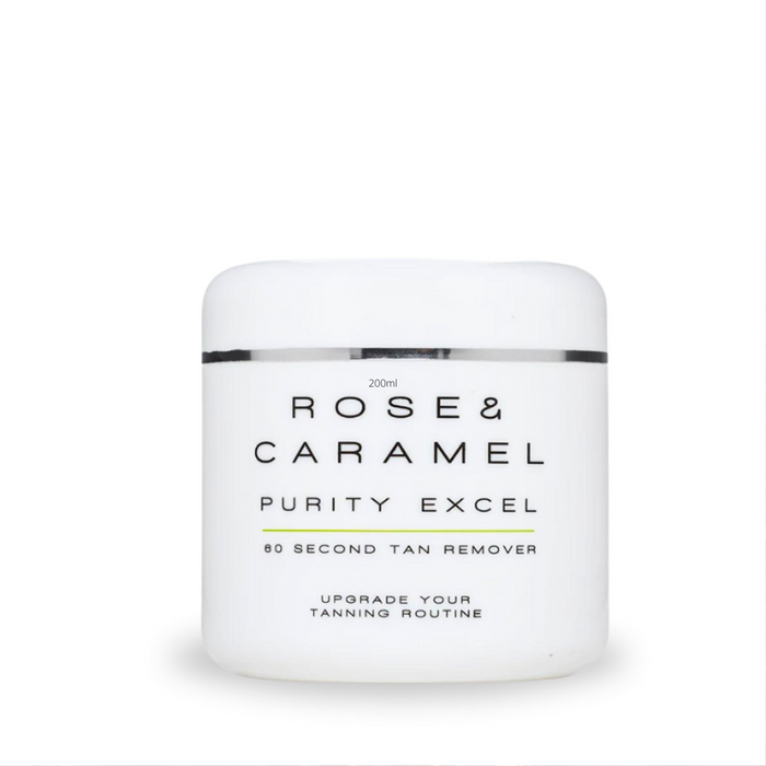 Rose & Caramel Purity Excel 60 second Self Tan Removing Scrub 440ml