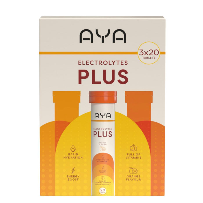 AYA ELECTROLYTE TRIPLE PK ORANGE X60
