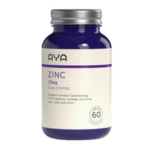 AYA Zinc Oxide 15mg with Copper x60