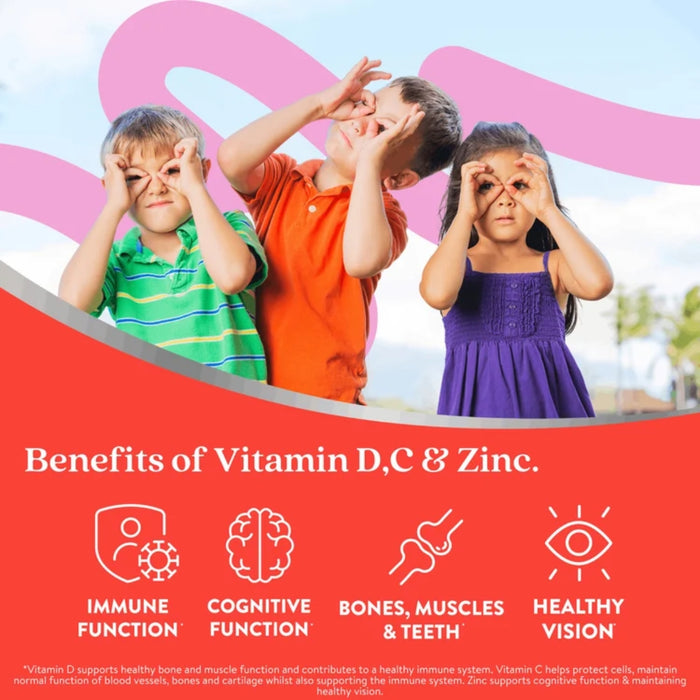 Active Iron Immune Kids 60 Orange Flavour Chews