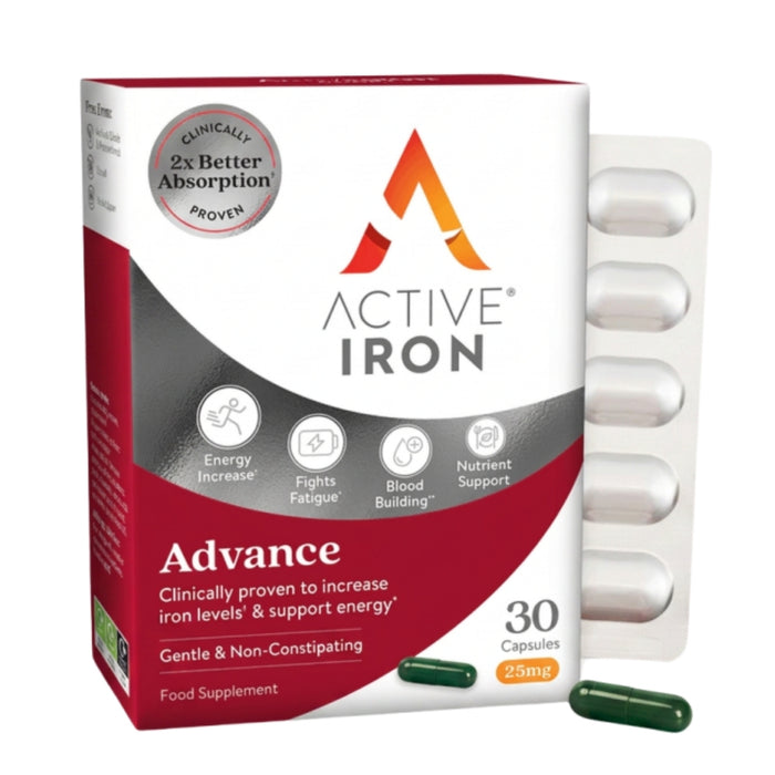 Active Iron Advance 25mg 30 Capsules