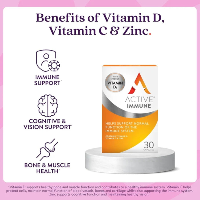 Active Iron Immune 30 Capsules