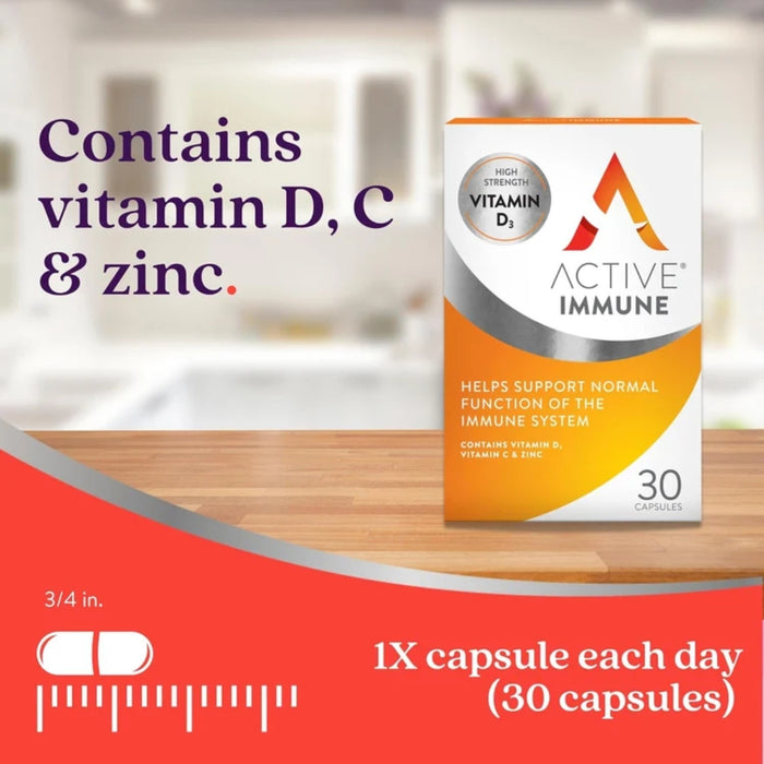 Active Iron Immune 30 Capsules
