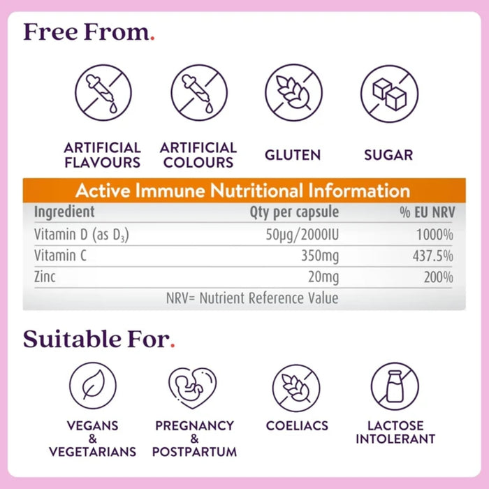 Active Iron Immune 30 Capsules
