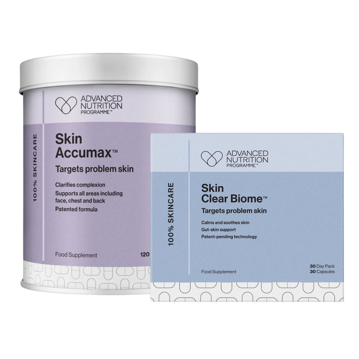 Advanced Nutrition Accumax 120 & Complimentary Skin Clear Biome 30 Caps