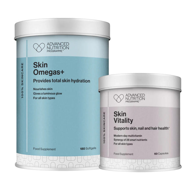 Advanced Nutrition Programme Skin Omegas+ 180 Complimentary Full-size Skin Vitality