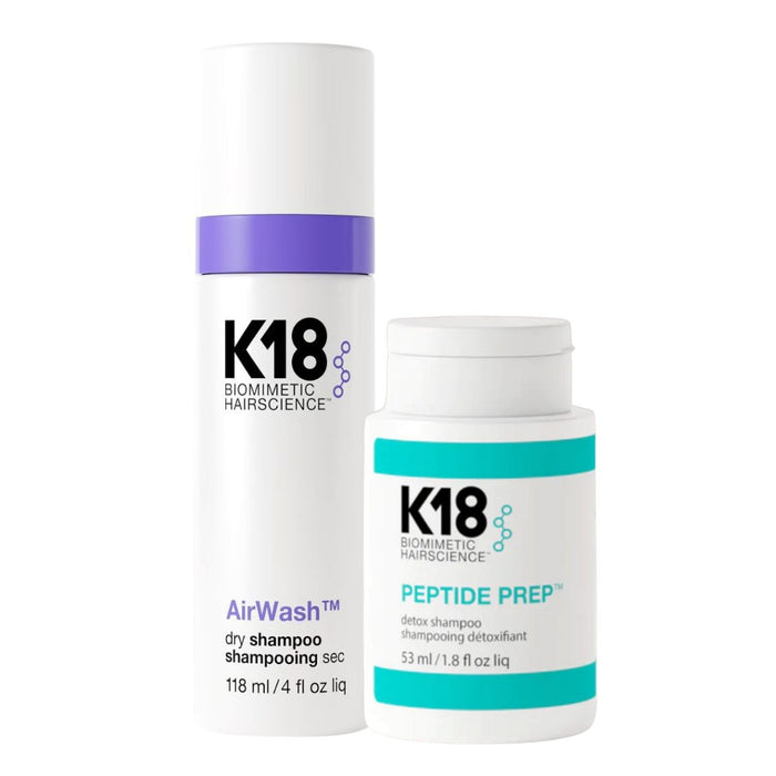 K18 Airwash Dry Shampoo & FREE Shampoo Mini