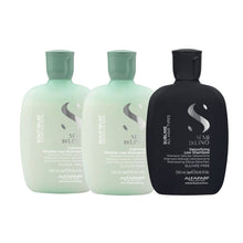 Alfaparf Scalp Relief Calming Micellar Low Shampoo Duo with Complimentary Alfaparf Detox Shampoo