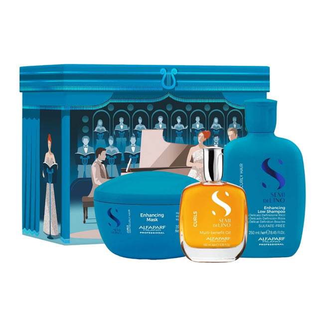 Alfaparf Semi Di Lino Curls Gift Set