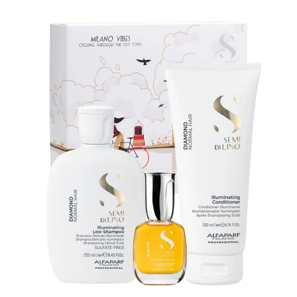 Alfaparf Semi Di Lino Diamond Gift Set