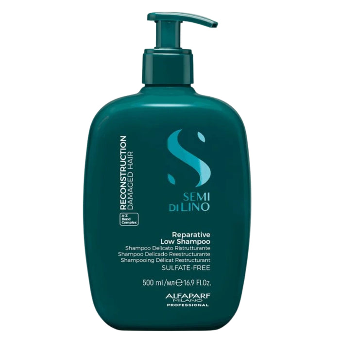 Alfaparf Milano Semi di Lino Reconstruction Reparative Low Shampoo 500ml for Damaged Hair