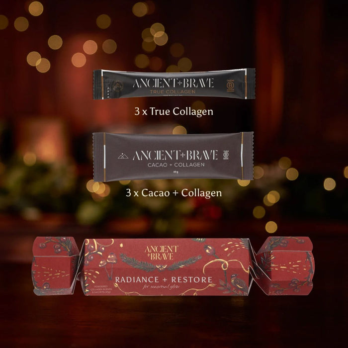 Ancient + Brave Radiance + Restore Christmas Cracker 46G