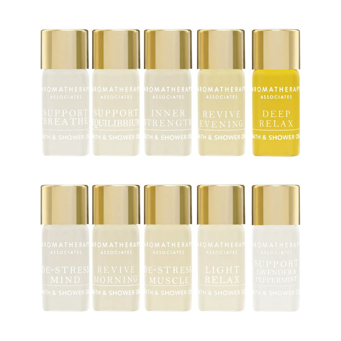 Aromatherapy Associates  Discovery Bath & Shower Oil Collection 10 x 3ml
