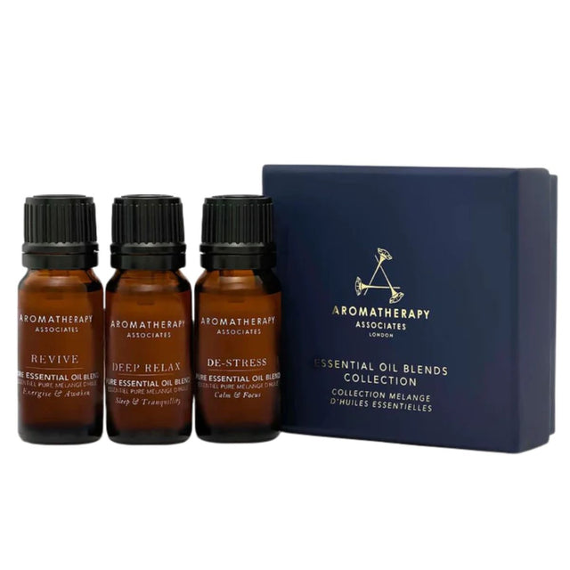 Aromatherapy Associates Essential Bath & Shower Oil Collection (Relax, De-Stress, Revive) 3 
