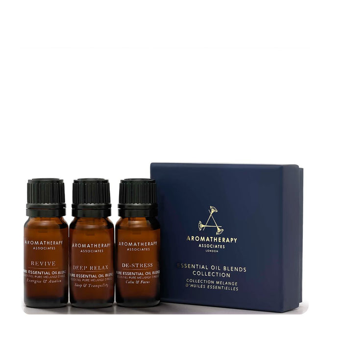 Aromatherapy Associates Essential Bath & Shower Oil Collection (Relax, De-Stress, Revive) 3 x 9ml
