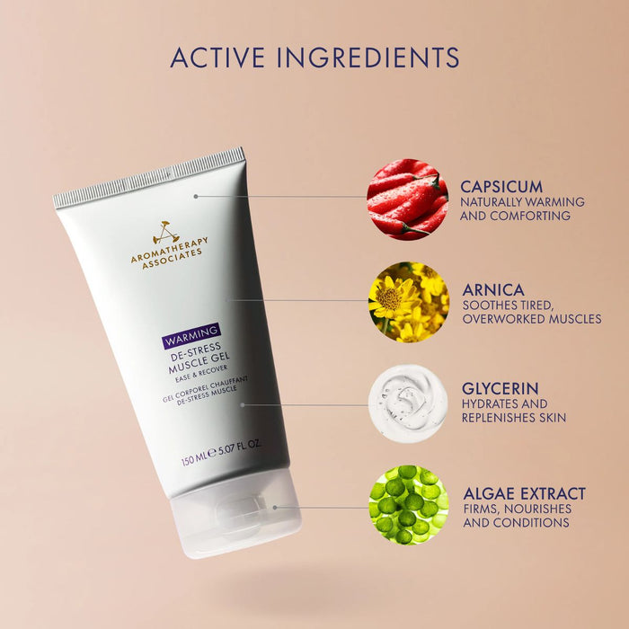 Aromatherapy Associates Warming De-Stress Muscle Gel 150ml