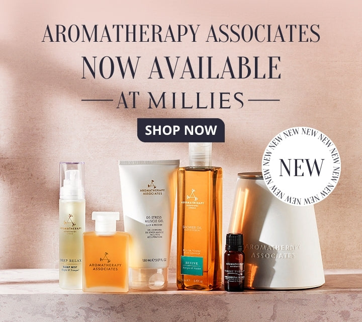 🎉 Exciting news, beauty lovers! Aromatherapy Associates is NOW available at Millies! 🌿✨ Elevate your self-care routine with their luxurious products. Shop today and pamper yourself because you deserve it! 💆♀️💖 #AromatherapyAssociates #MilliesBeauty