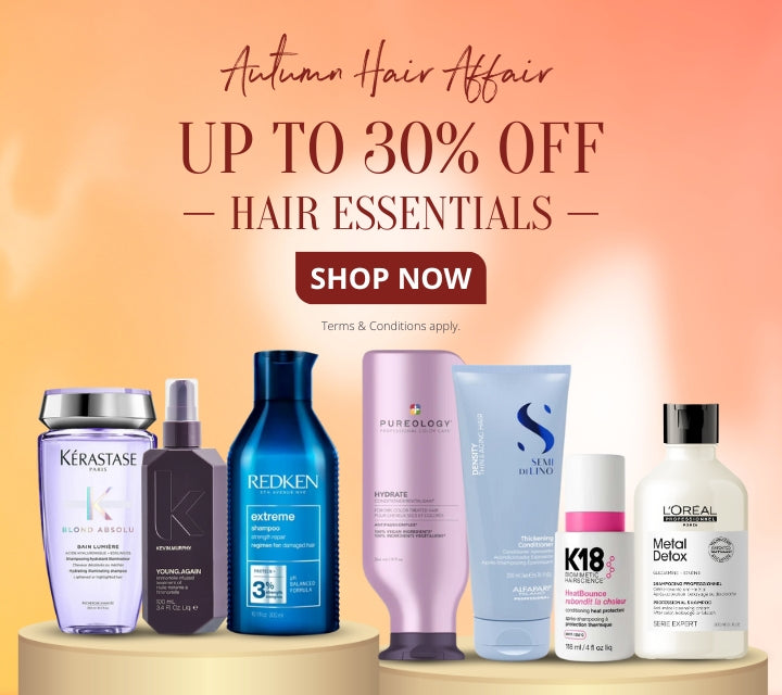 🍂✨ Good hair days start with Millies' Autumn Hair Affair! Enjoy up to 30% OFF on your favorite hair essentials. Don't miss out on brands like Kérastase, Redken, and L'Oréal. Shop now and let your hair shine! 🌟💇♀️ #HairGoals #BeautyDeals