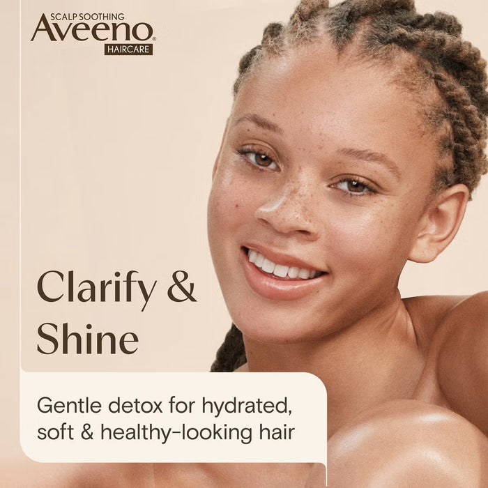 Aveeno Clarify & Shine+ Apple Cider Vinegar Blend Shampoo 300ml