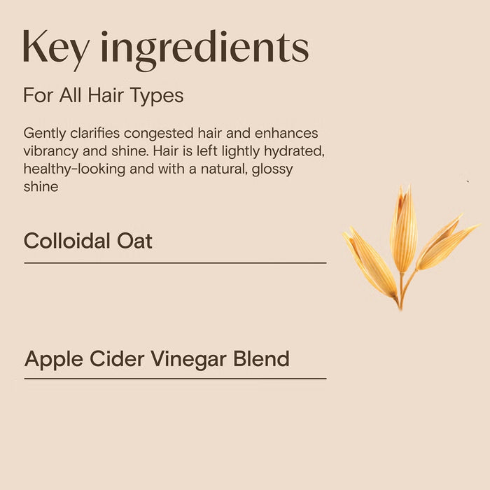 Aveeno Clarify & Shine+ Apple Cider Vinegar Blend Shampoo 300ml