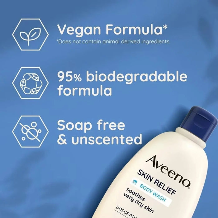 AVEENO Skin Relief Moisturising Body Wash 500ml