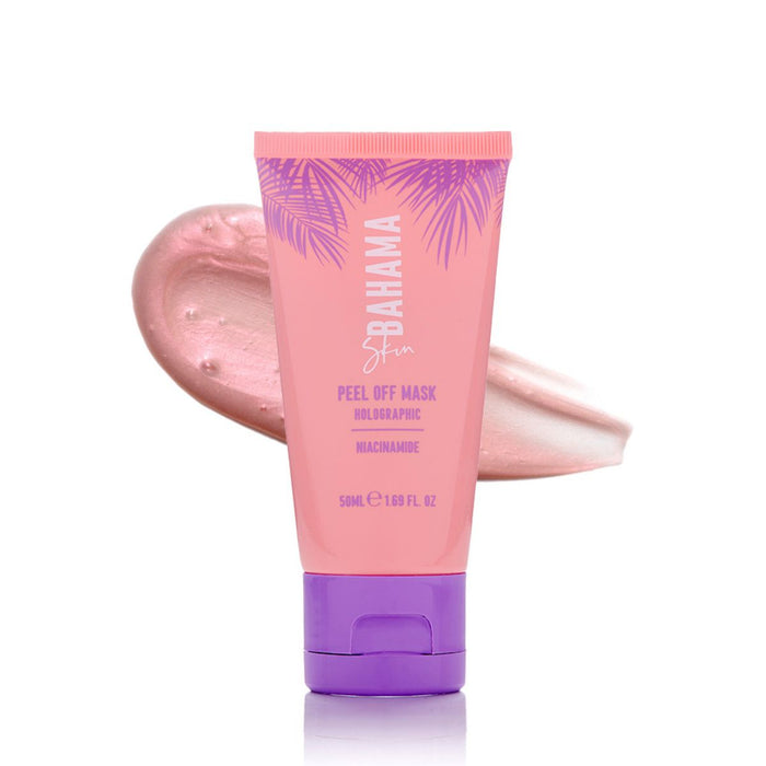 Bahama Skin Pink Holographic Peel Off Mask 50ml