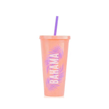 Bahama Skin Reusable Cup - Coral