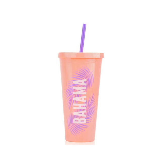 Bahama Skin Reusable Cup - Coral