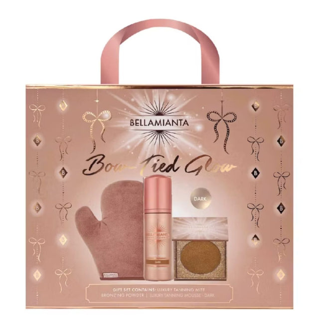 Bellamianta Bow-Tied Glow 3 Piece Set - Dark (mousse)