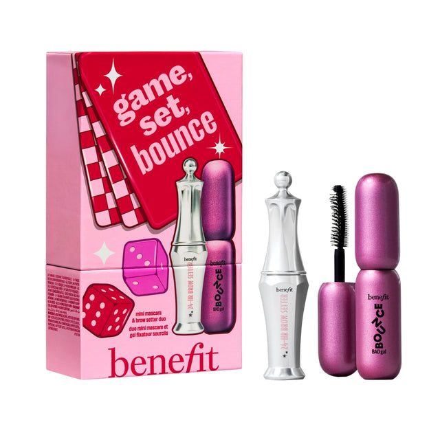 Benefit Game Set Bounce Mini Mascara & Brow Setter Duo Eye Stocking Stuffer