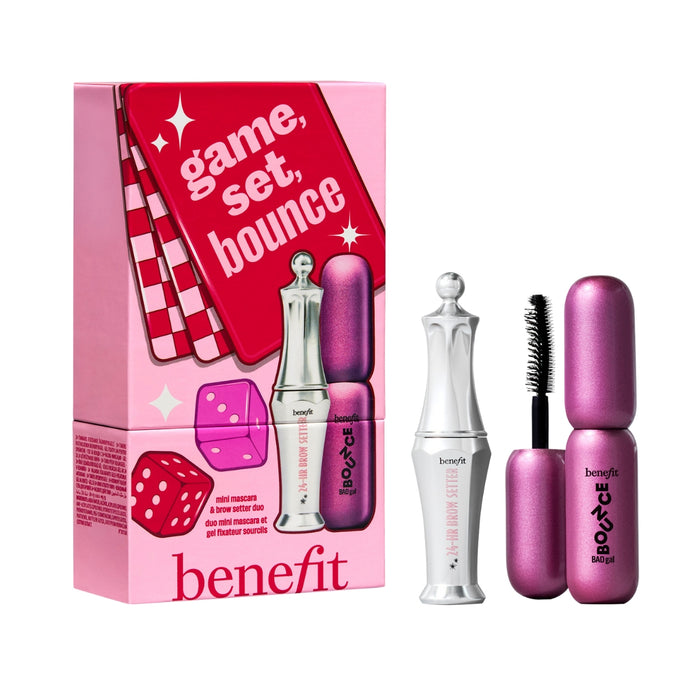 Benefit Game Set Bounce Mini Mascara & Brow Setter Duo Eye Stocking Stuffer