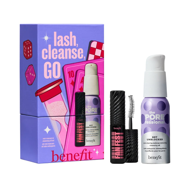 Benefit Lash Cleanse Go Mini Mascara & Cleansing Oil Set Stocking Stuffer