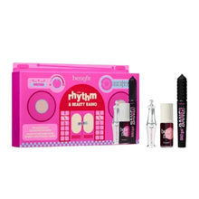 Benefit Rhythm & Beauty Radio Makeup Gift Set with BADgal BANG! Mascara, Benetint and 24-HR Brow Setter