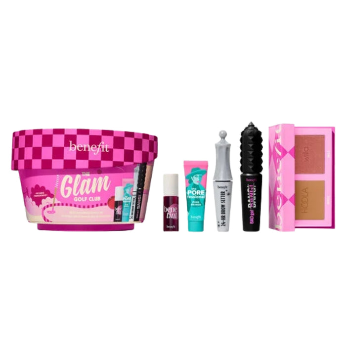 Benefit The Glam Golf Club Makeup Gift Set with Mini and Fun-Size Beauty Favourites