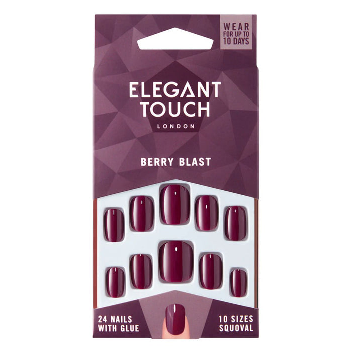 Elegant Touch Core Colour Berry Blast False Nails