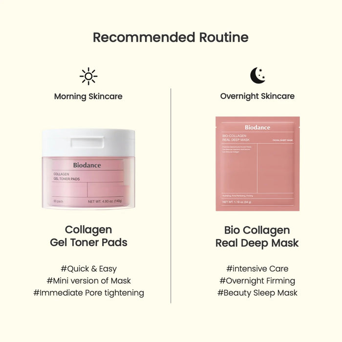 Biodance Collagen Gel Toner Pads - 60 Pads