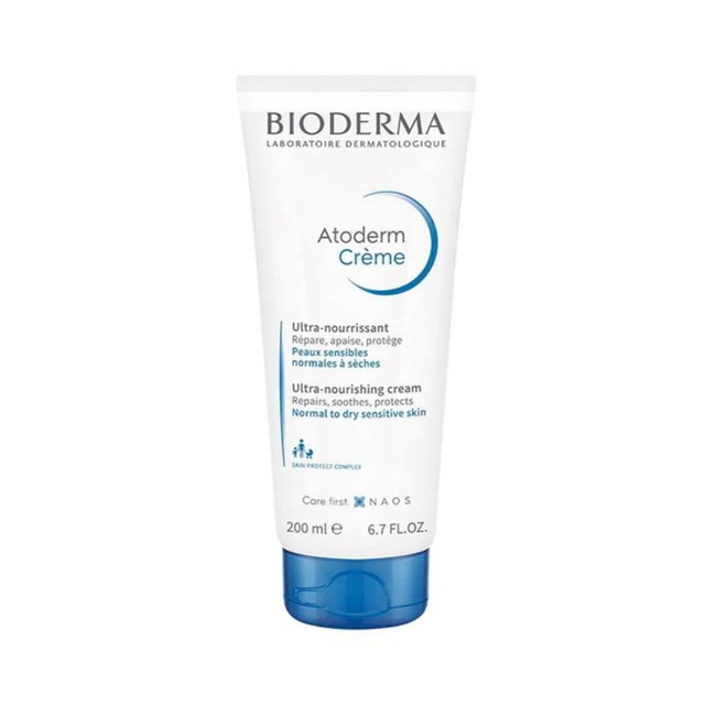 Bioderma Atoderm Cream Ultra Moisturiser For Dry Skin 200ml