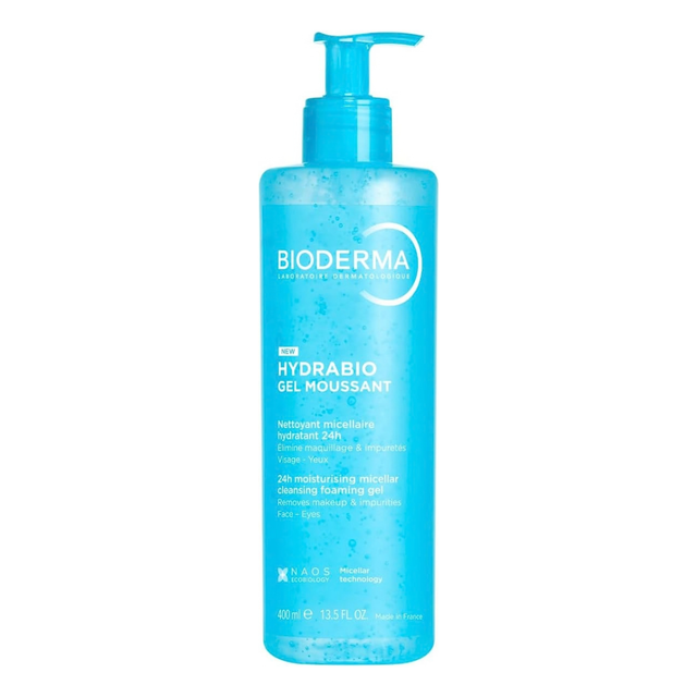 Bioderma New Hydrabio Foaming Gel Hydrating Cleanser  400ml