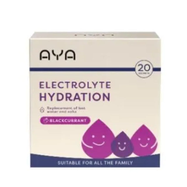 AYA Hydration Blackcurrant 20 Pack