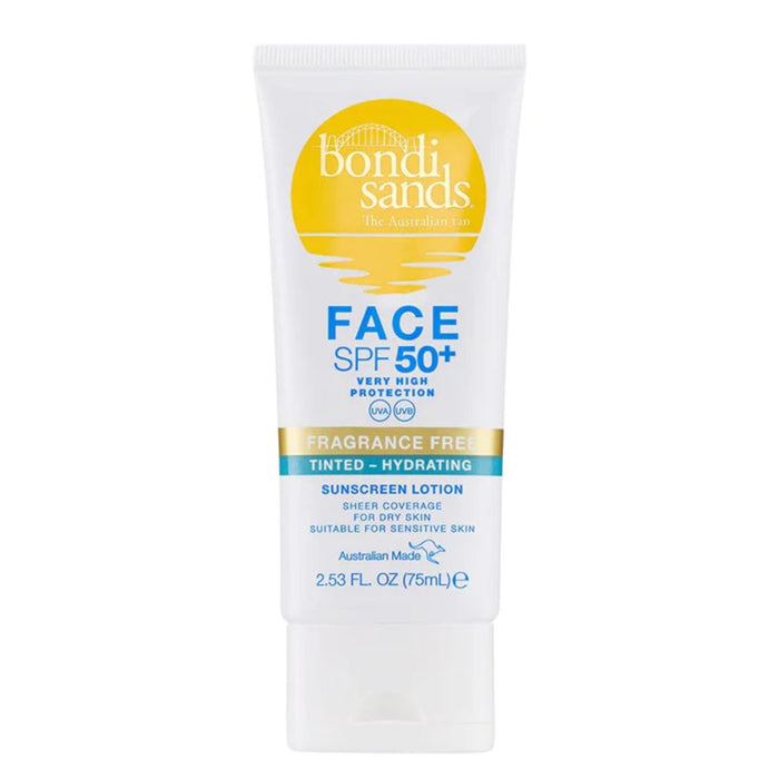 Bondi Sands Everyday SPF 50+ Fragrance Free Hydrating Tinted Face 75ml
